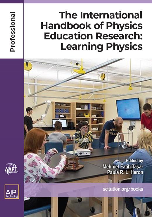 Book cover for The International Handbook of Physics Education Research: Learning Physics