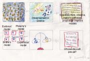Storyboards developed by schoolchildren in planning their animated films (Piliouras et al., 2011, p. 776).
