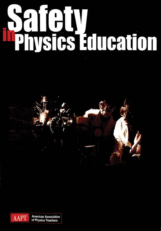 Book cover for Safety in Physics Education