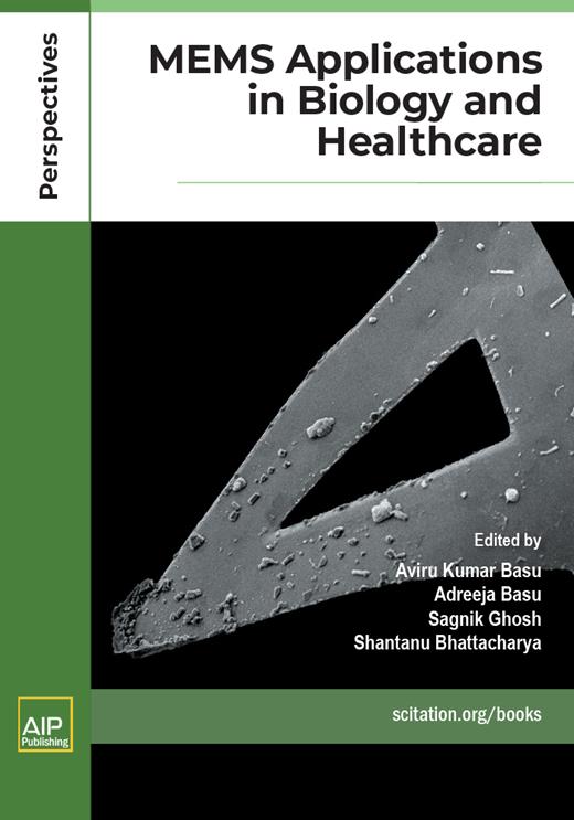 Book cover for MEMS Applications in Biology and Healthcare