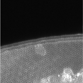 Transmission electron microscopy reveals the honeycomb structure of germanane. CREDIT: J. Goldberger/The Ohio State University
