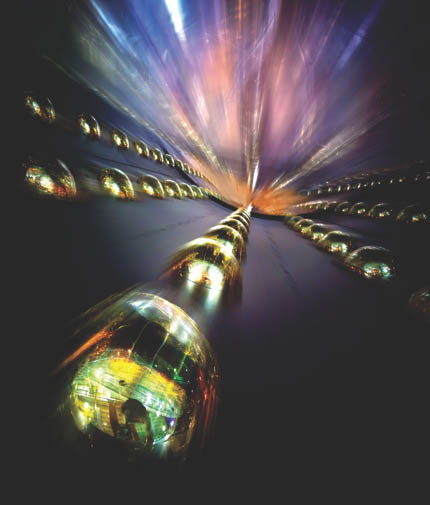 As nuclear fuel ages, an antineutrino anomaly changes