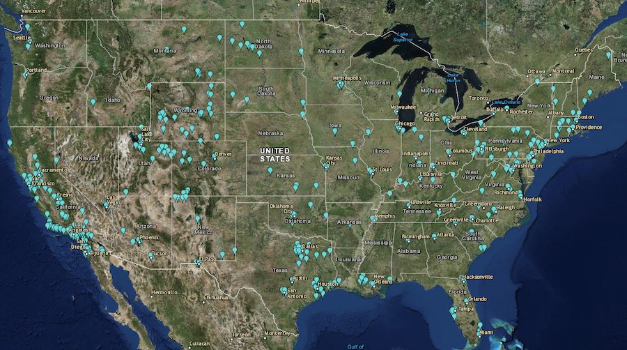 US air monitoring