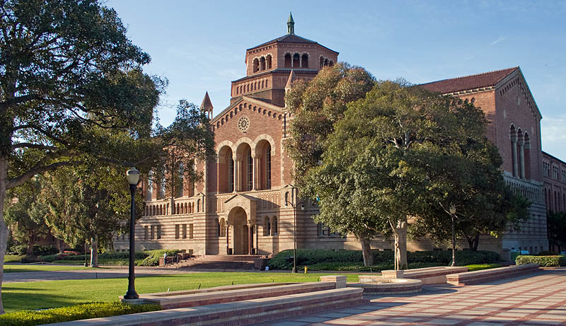 Powell Library at UCLA.