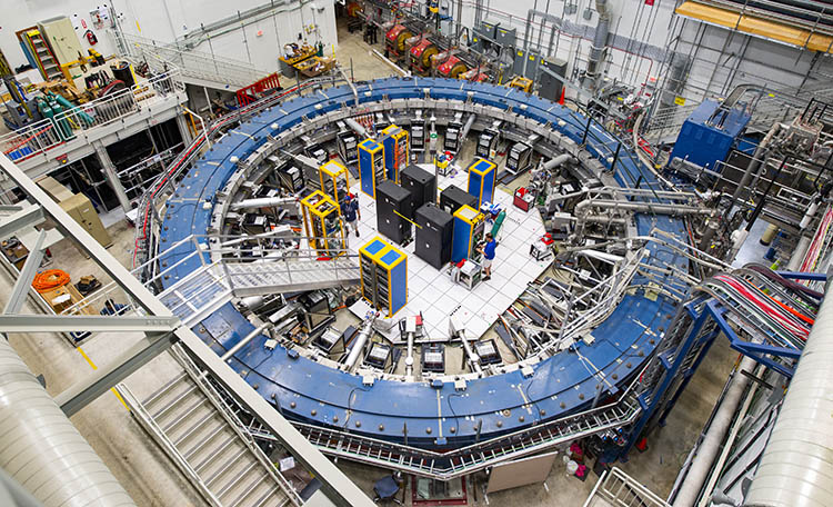 The Muon g – 2 experiment at Fermilab.