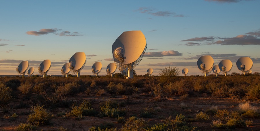 MeerKAT dishes