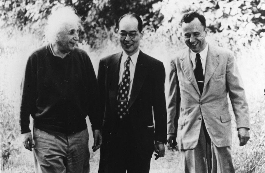 Einstein, Yukawa, and Wheeler