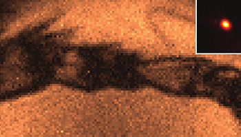 Creating guide stars from entangled photons