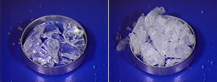 Amorphous ices