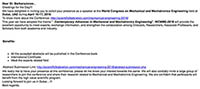 Conference Email 1