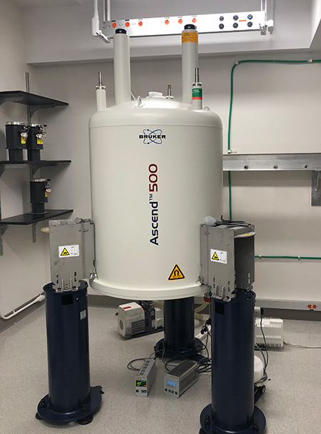 500 MHz NMR system.