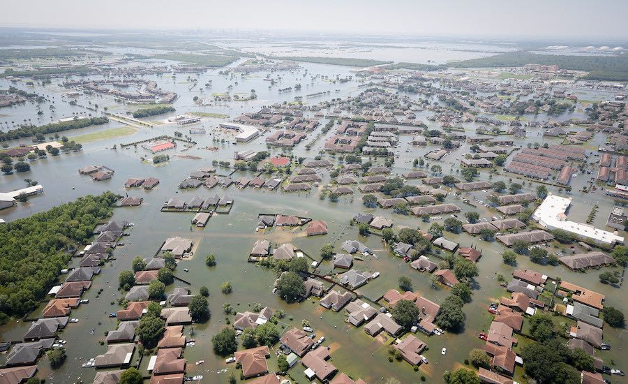 Flooding from Hurricane Harvey