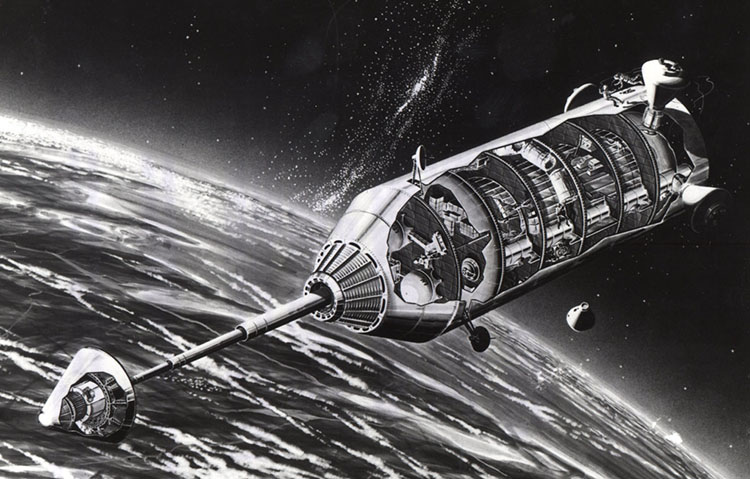 Orbit and launch facility concept.