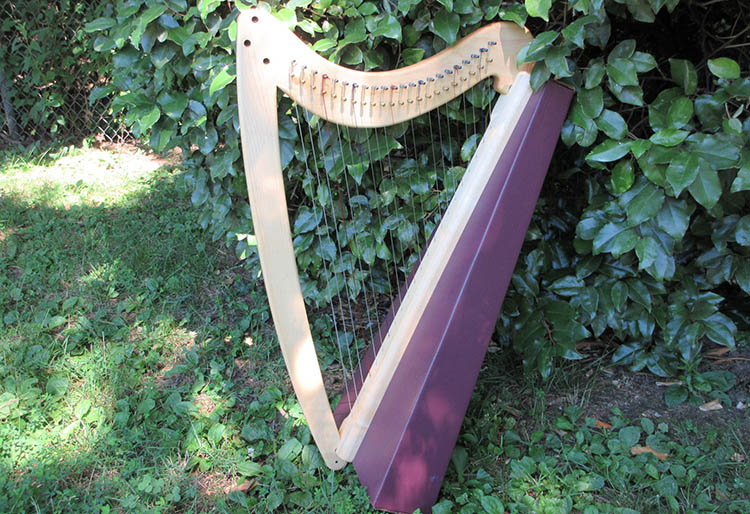 Fireside harp.