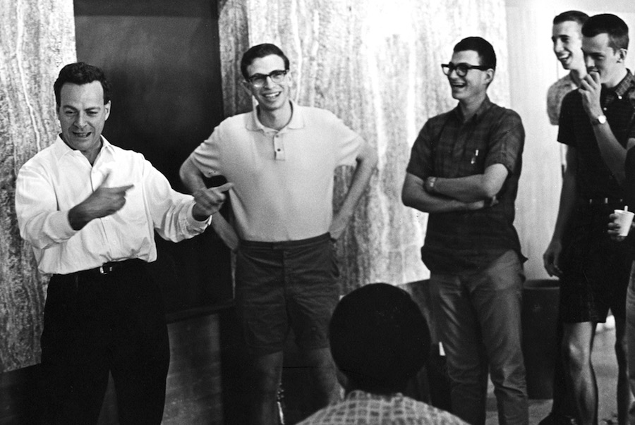 Feynman at Caltech, 1964