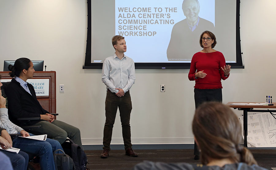 Communicating science workshop.