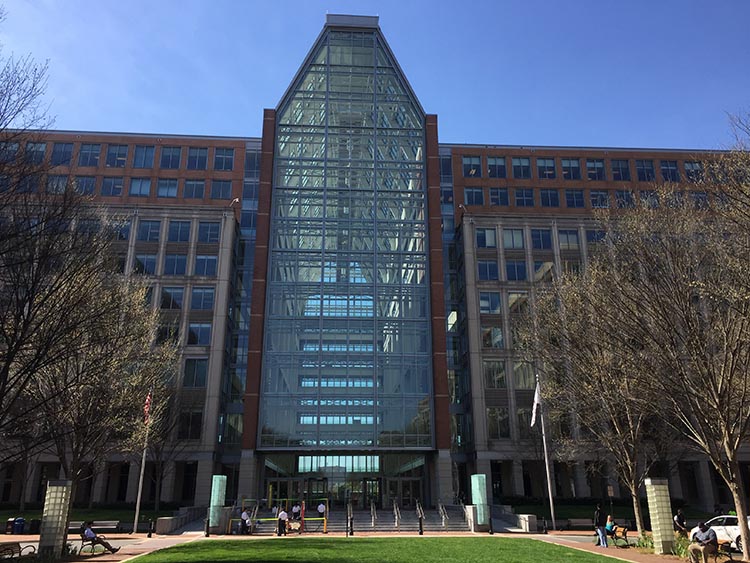 Photo of the US Patent main office