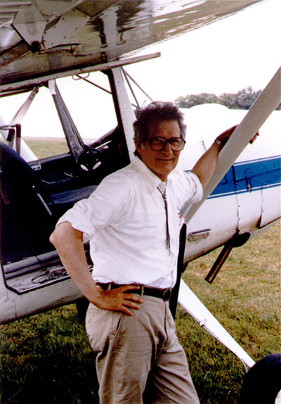 This photo was taken in 1992, a year before I retired from AIP. I enjoyed towing gliders as well as flying them. This tow plane, a Cessna 305A, was army surplus, converted for towing gliders. In the army it was called a Birddog. Many Birddogs, including quite possibly this one, saw service in Vietnam.—Ken Ford