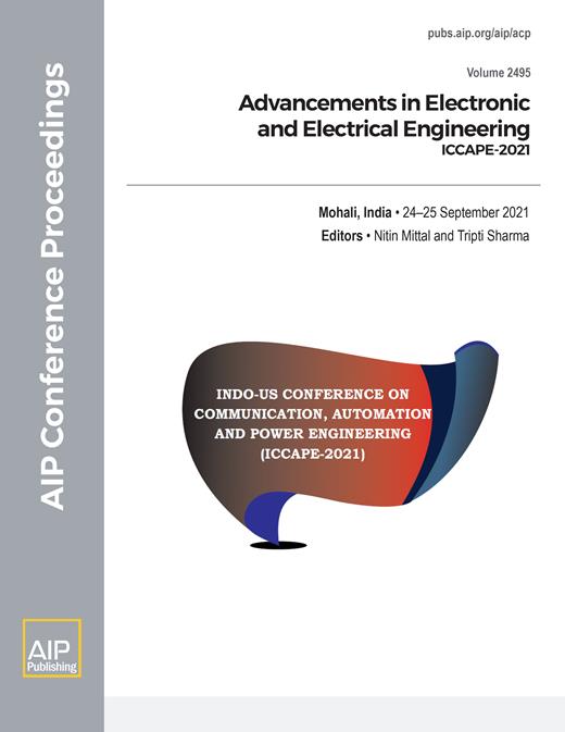 AIP Conference Proceedings Cover Image for Volume 2495, Issue 1