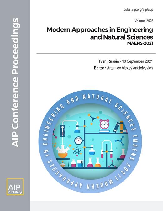 AIP Conference Proceedings Cover Image for Volume 2526, Issue 1