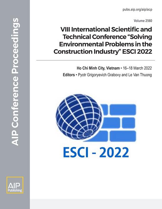AIP Conference Proceedings Cover Image for Volume 2560, Issue 1