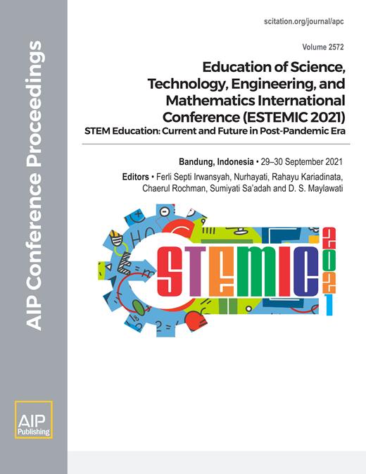 AIP Conference Proceedings Cover Image for Volume 2572, Issue 1