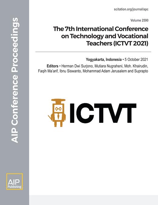 AIP Conference Proceedings Cover Image for Volume 2590, Issue 1