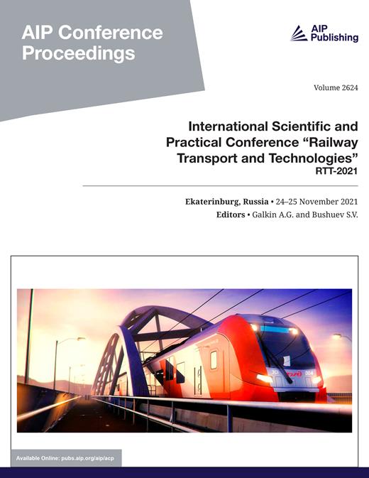 AIP Conference Proceedings Cover Image for Volume 2624, Issue 1