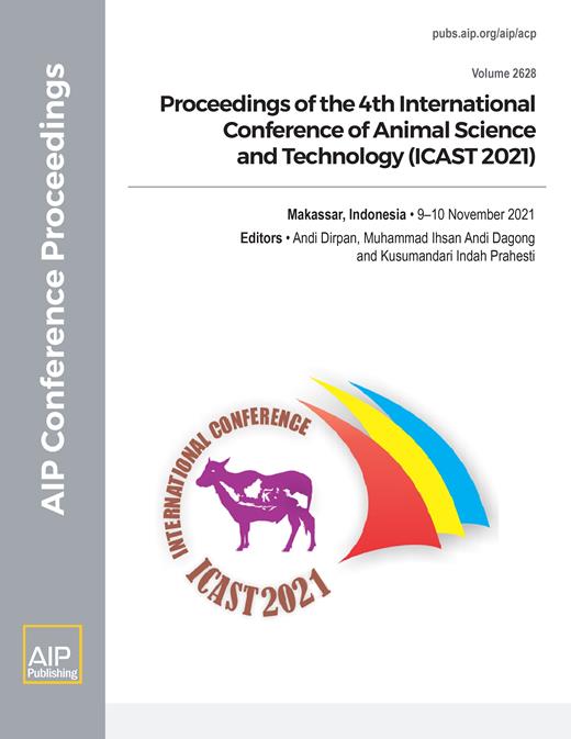 AIP Conference Proceedings Cover Image for Volume 2628, Issue 1