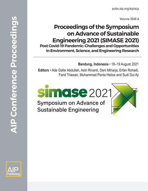 AIP Conference Proceedings Cover Image for Volume 2646, Issue 1