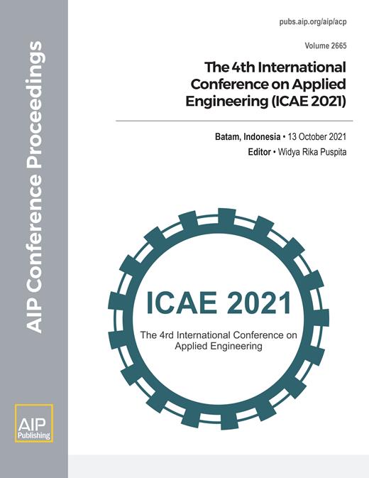 AIP Conference Proceedings Cover Image for Volume 2665, Issue 1