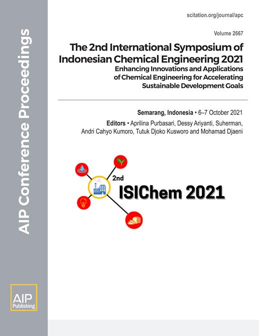 AIP Conference Proceedings Cover Image for Volume 2667, Issue 1