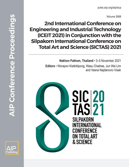 AIP Conference Proceedings Cover Image for Volume 2669, Issue 1
