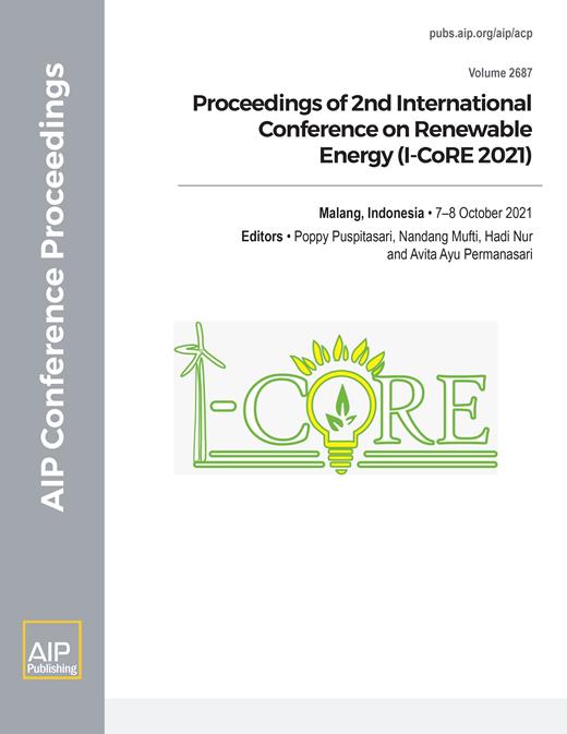 AIP Conference Proceedings Cover Image for Volume 2687, Issue 1