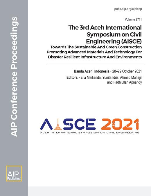 AIP Conference Proceedings Cover Image for Volume 2711, Issue 1