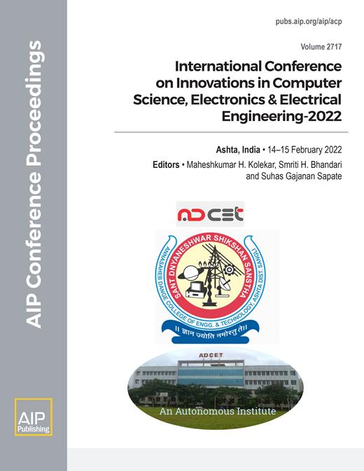 AIP Conference Proceedings Cover Image for Volume 2717, Issue 1