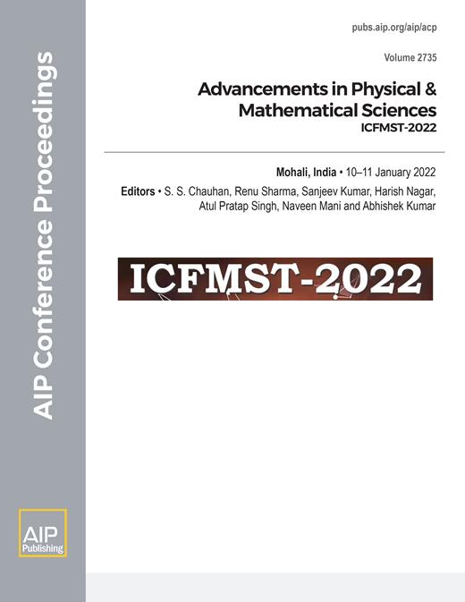 AIP Conference Proceedings Cover Image for Volume 2735, Issue 1