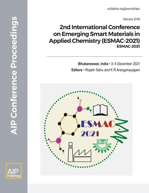 AIP Conference Proceedings Cover Image for Volume 2740, Issue 1