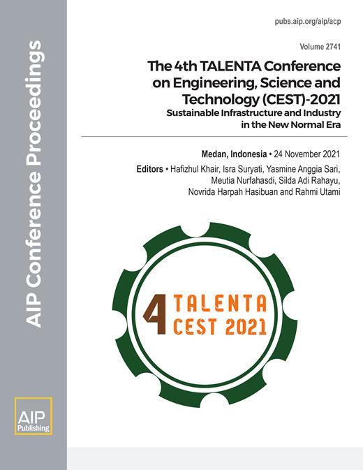 AIP Conference Proceedings Cover Image for Volume 2741, Issue 1