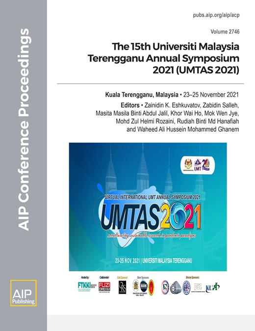 AIP Conference Proceedings Cover Image for Volume 2746, Issue 1