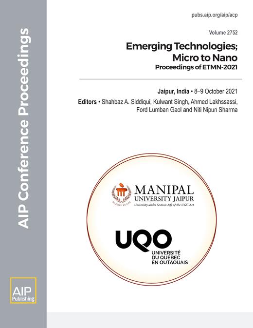 AIP Conference Proceedings Cover Image for Volume 2752, Issue 1