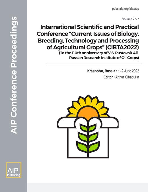 AIP Conference Proceedings Cover Image for Volume 2777, Issue 1