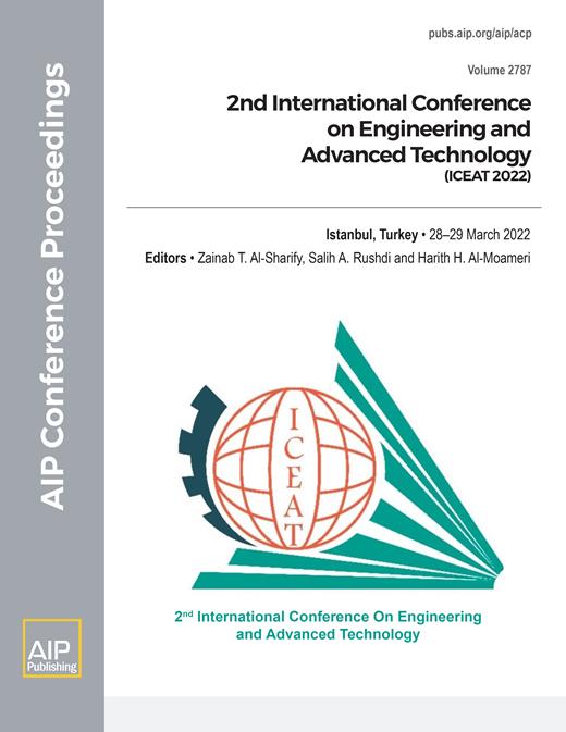 AIP Conference Proceedings Cover Image for Volume 2787, Issue 1