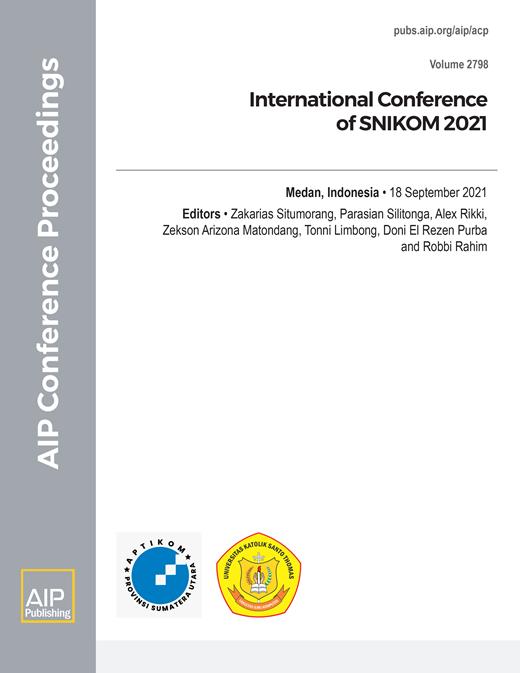 AIP Conference Proceedings Cover Image for Volume 2798, Issue 1