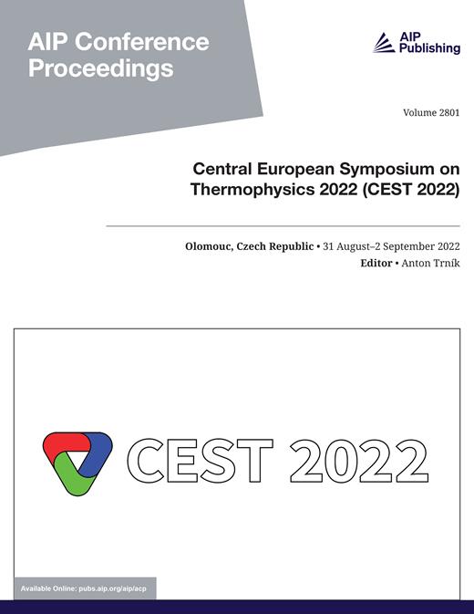 AIP Conference Proceedings Cover Image for Volume 2801, Issue 1