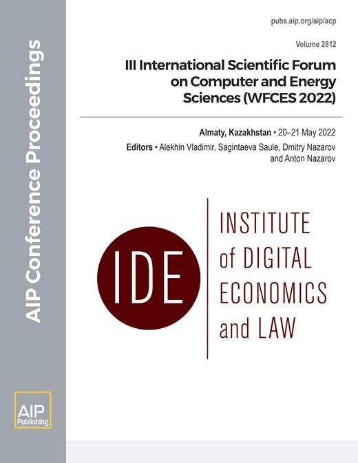 AIP Conference Proceedings Cover Image for Volume 2812, Issue 1