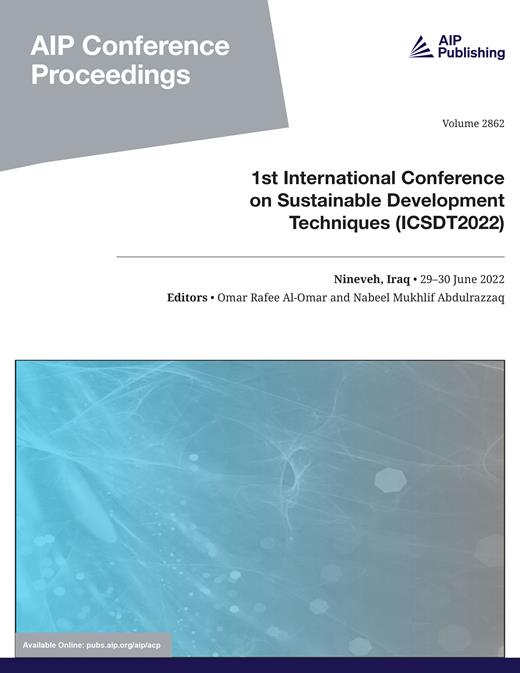 AIP Conference Proceedings Cover Image for Volume 2862, Issue 1