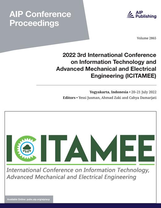 AIP Conference Proceedings Cover Image for Volume 2865, Issue 1