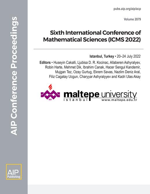 AIP Conference Proceedings Cover Image for Volume 2879, Issue 1
