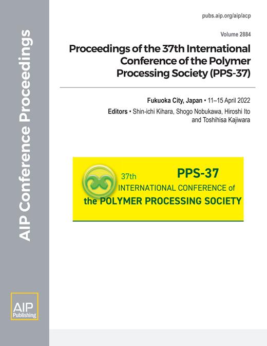 AIP Conference Proceedings Cover Image for Volume 2884, Issue 1